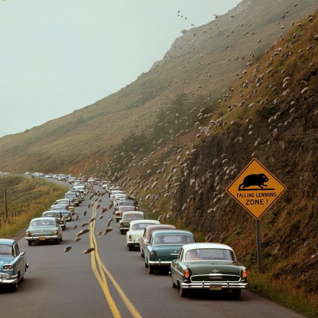 Ugh, like a rainstorm...