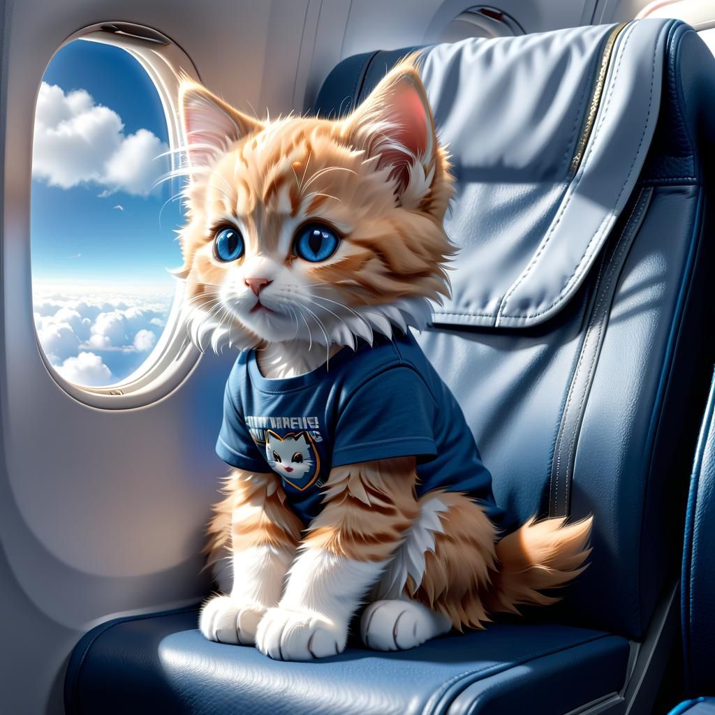 Airplane Kitten