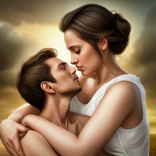 Mother and Son: A Hyperrealistic Portrait of Love