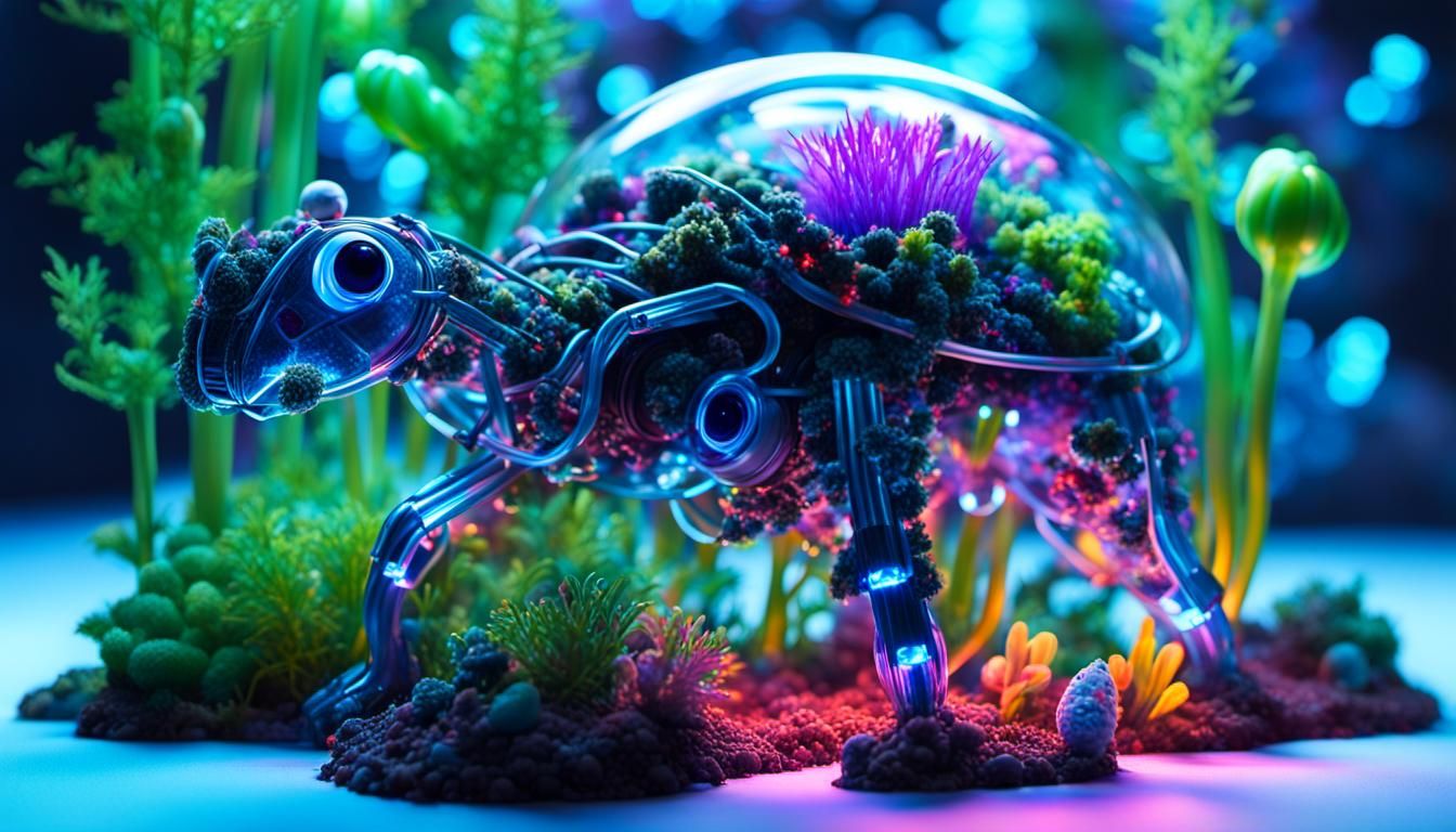 Hyperrealistic Synthetic Life on Artificial Planet