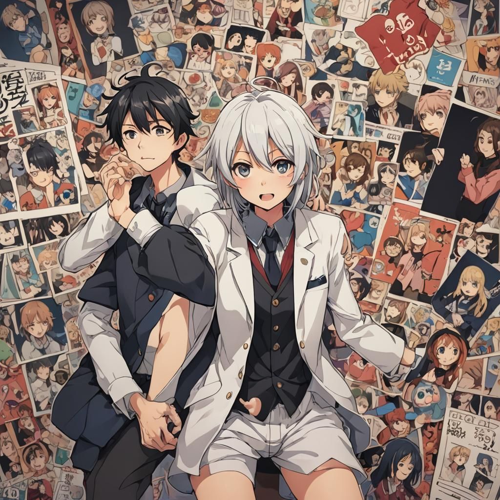 Anime Style Character Art: Manga Key Visual