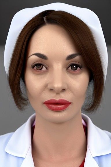 Sensual Platypus Nurse in Realistic 8k Portrait