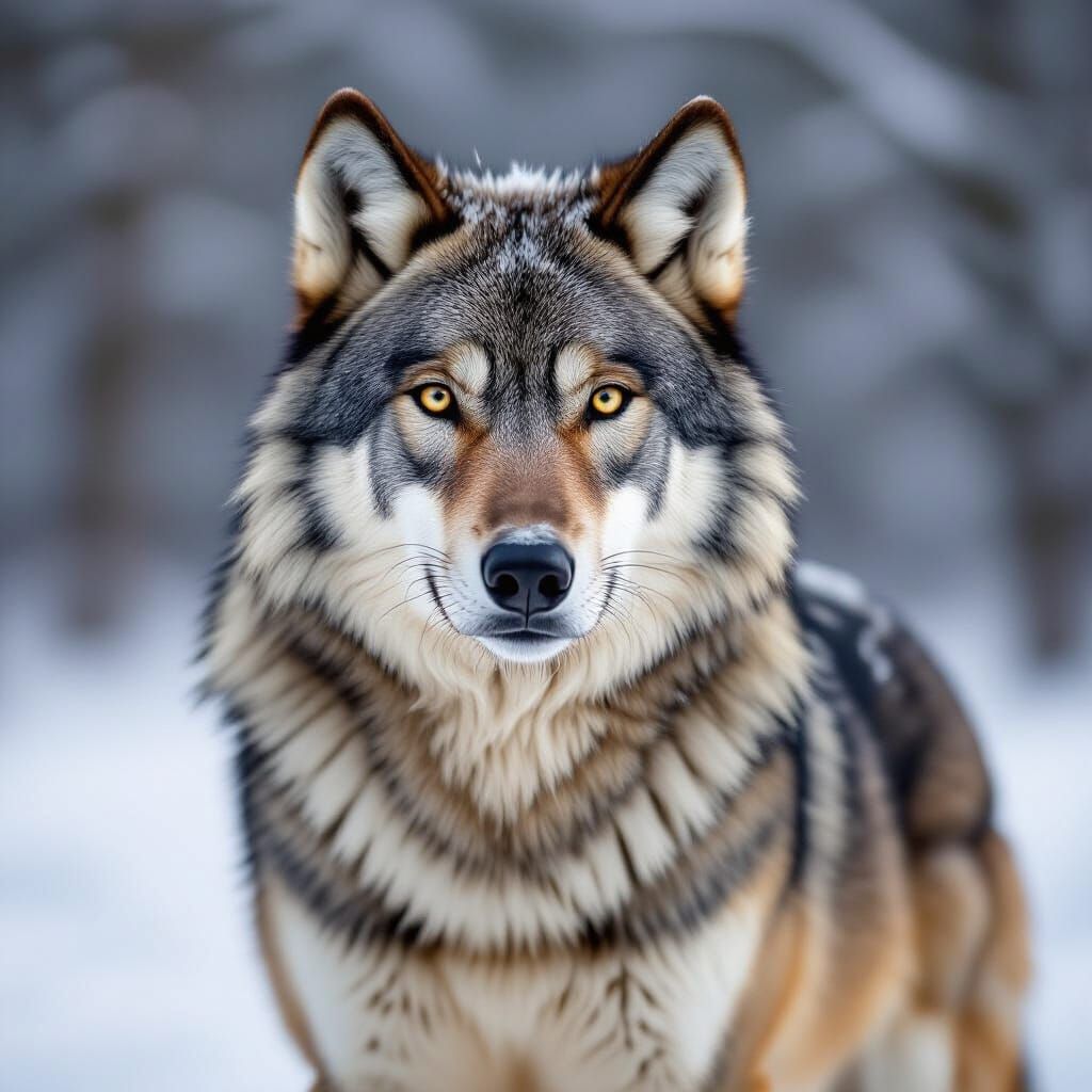 Dramatic Werewolf Portrait