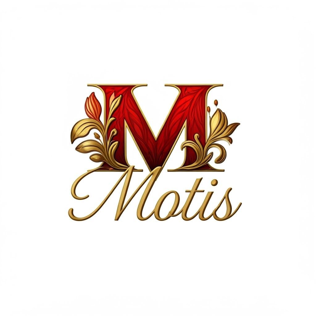 Majestic Celtic-Inspired Logo with Floral Motif