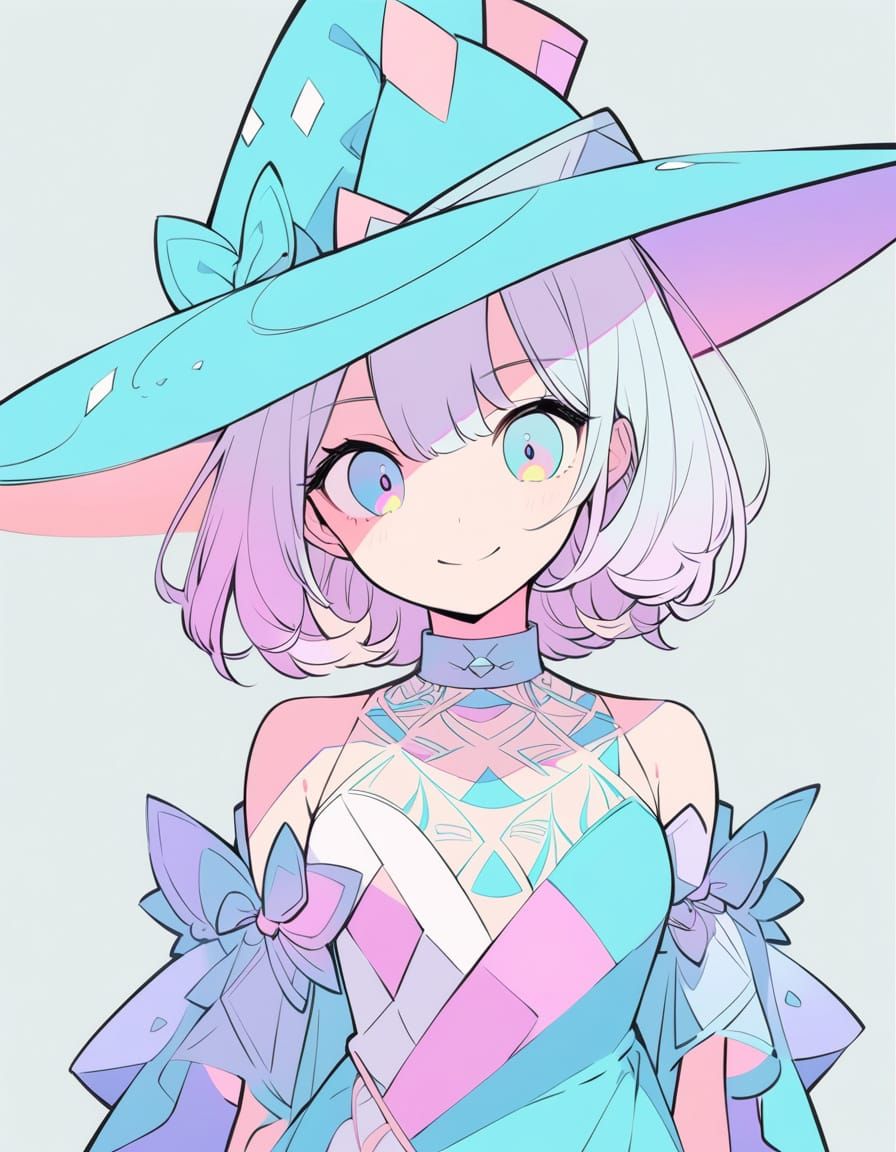 The Indigo Witch of Pastel Twilight