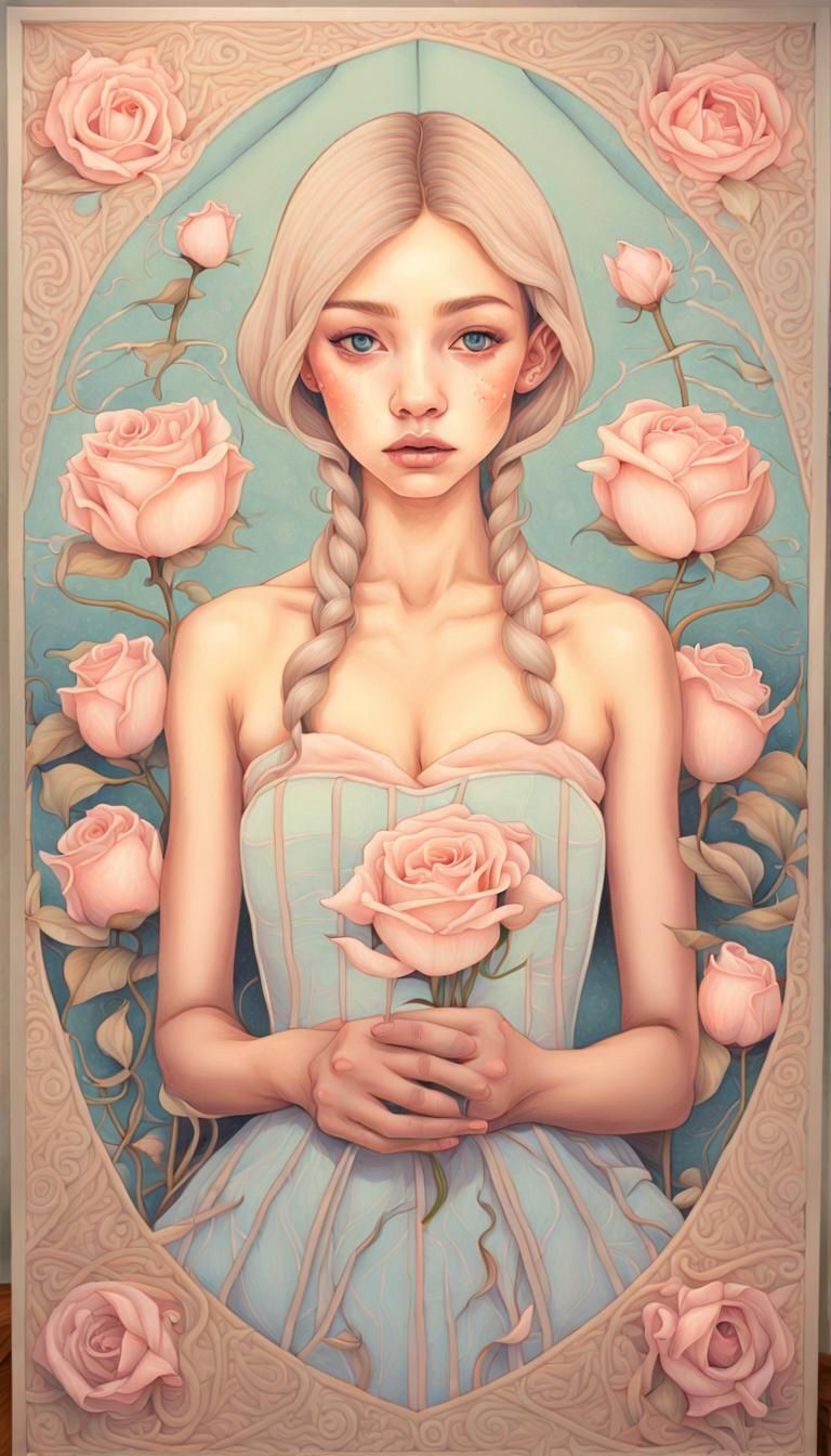 Beauty and the Beast: Naive Photorealistic Painting