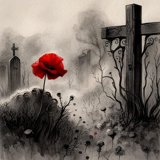 Creepy Cemetery: A Hand Rises from the Grave