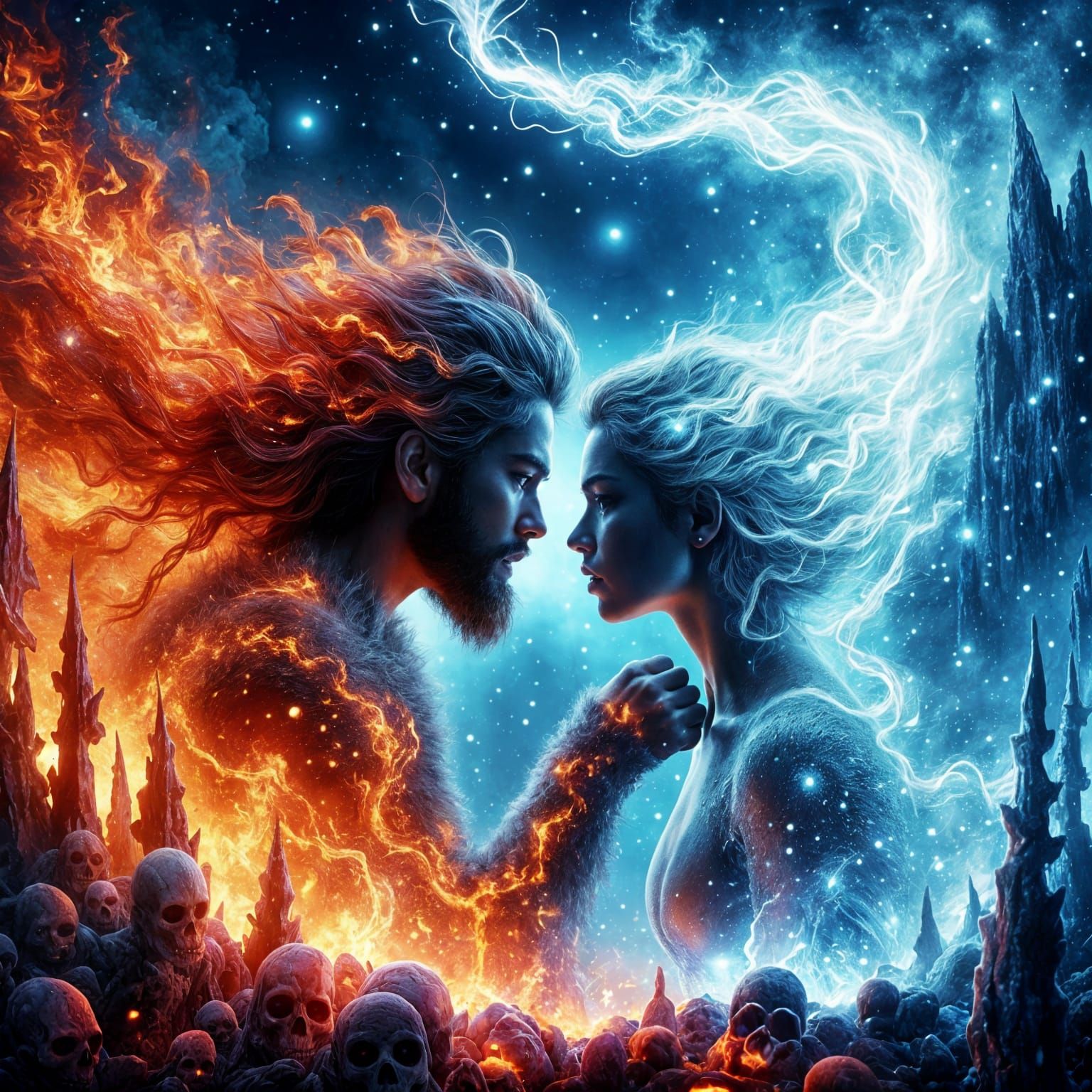 Born of Fire and Ice: A Study in Duality