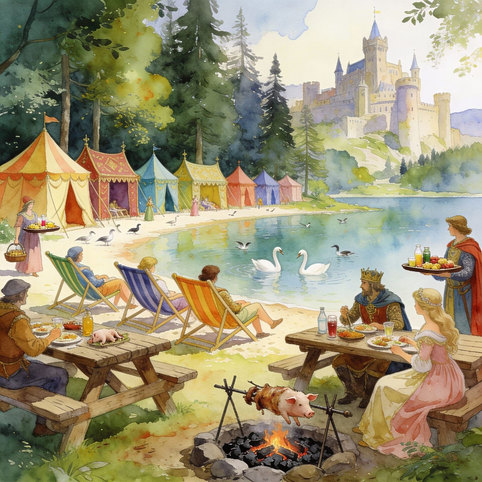 Fairytale Camelot Resort with Royal Service