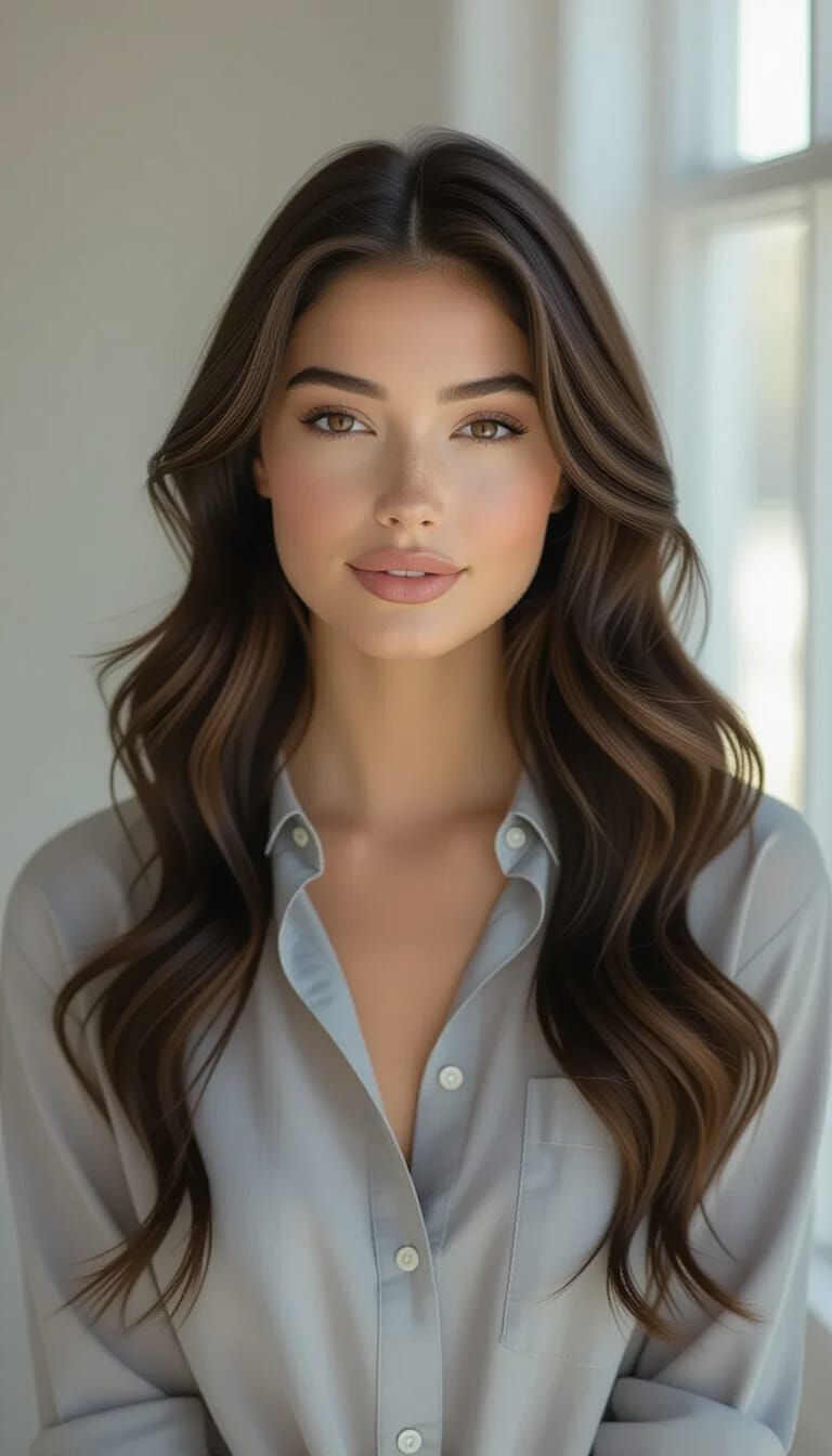 Intimate Portrait of a Young Woman