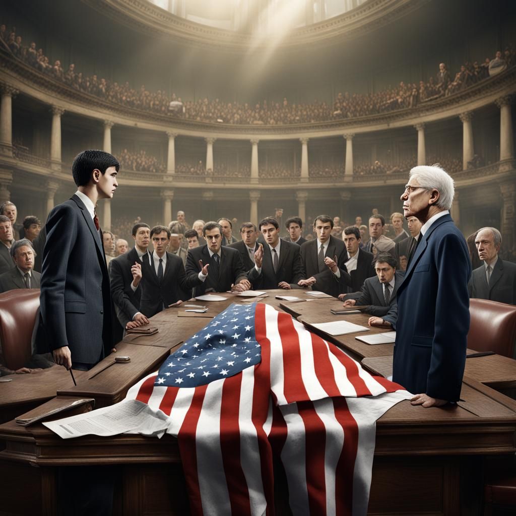 Clash of Generations: Political Debate in Mixed Media