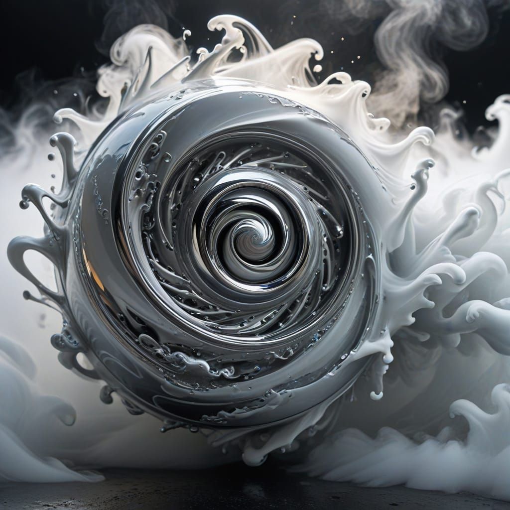 Chrome Fog Vortex