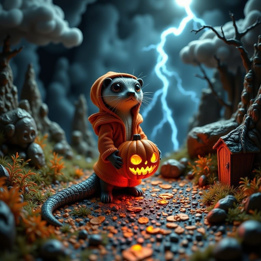 You Scawied Me! I was fwightened!