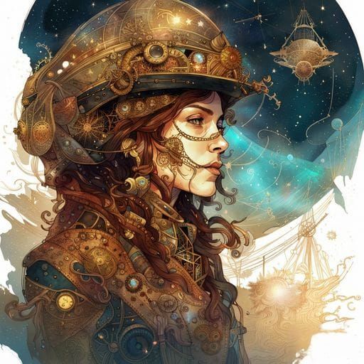Pirate Portrait Generated by AI