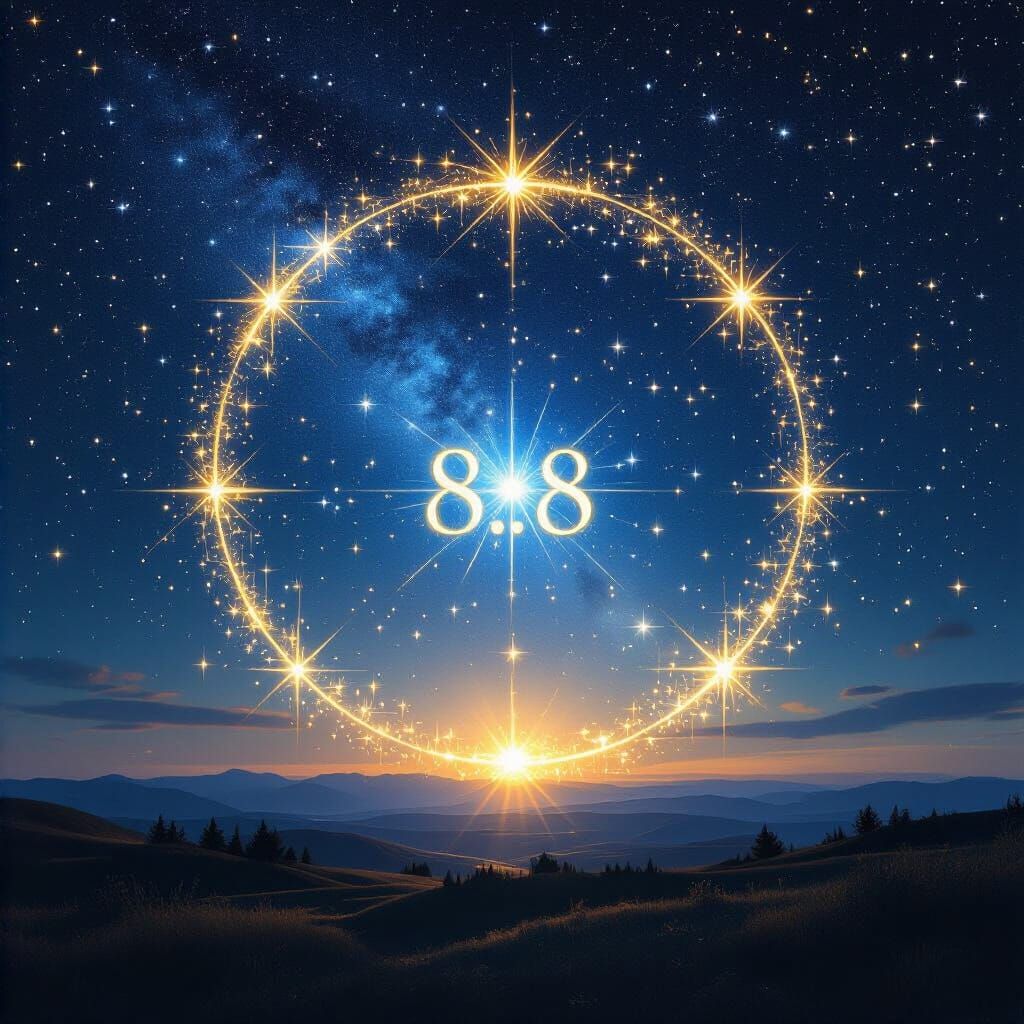 Cosmic Stargate Opens Under Sirius in Dreamy Night Sky