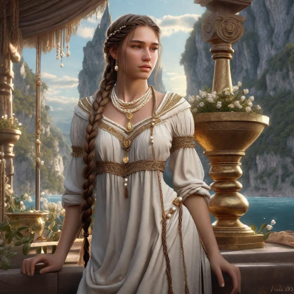 Young Beautiful Lady