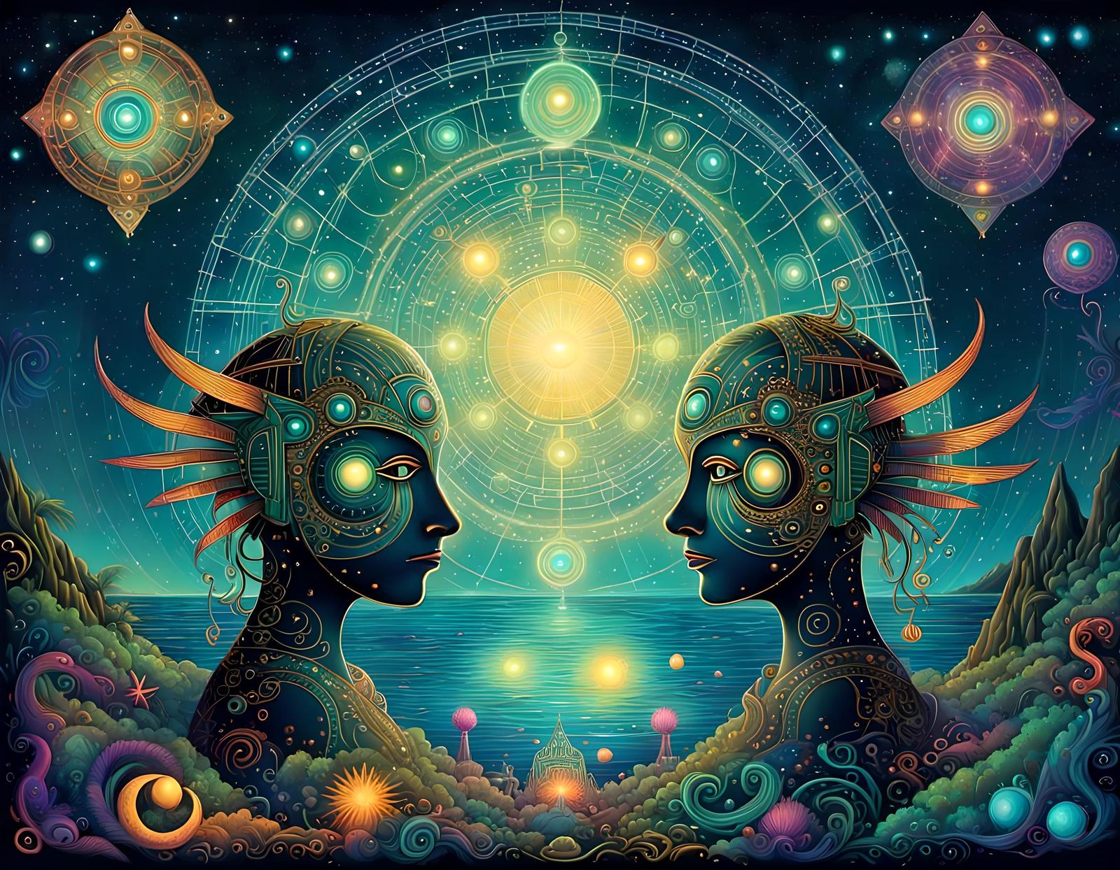 Algorithmic Entities in Utopic Laig Bay