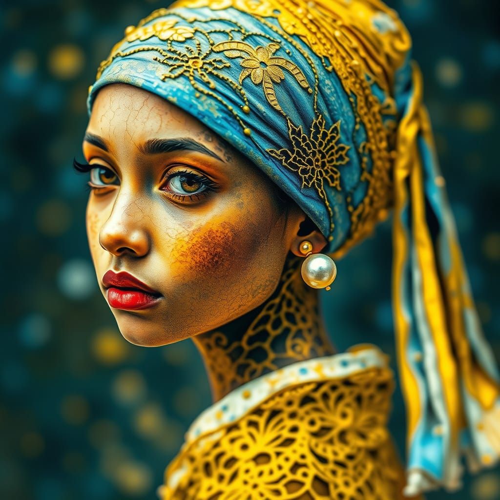 The girl with a pearl earring