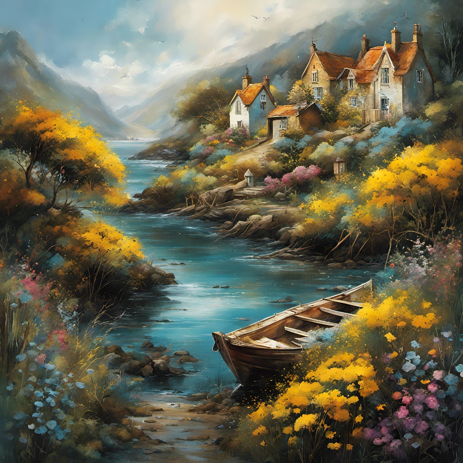 Seaside village
