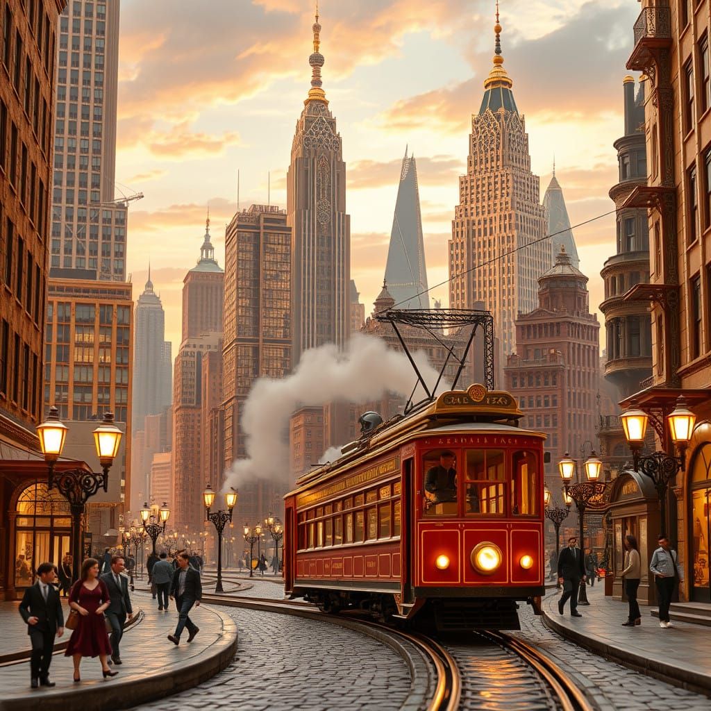 the tram