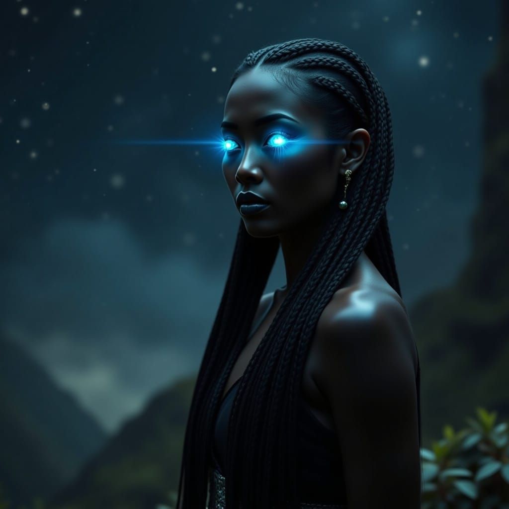 Goddess of Night: Shadow and Stars