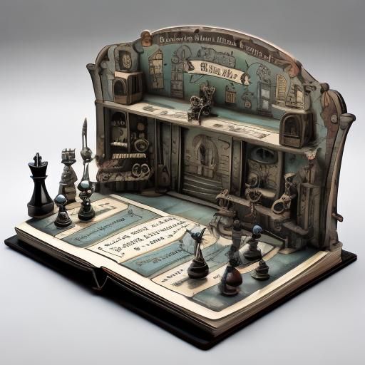 Pop-Up Story Book: The History of Chess