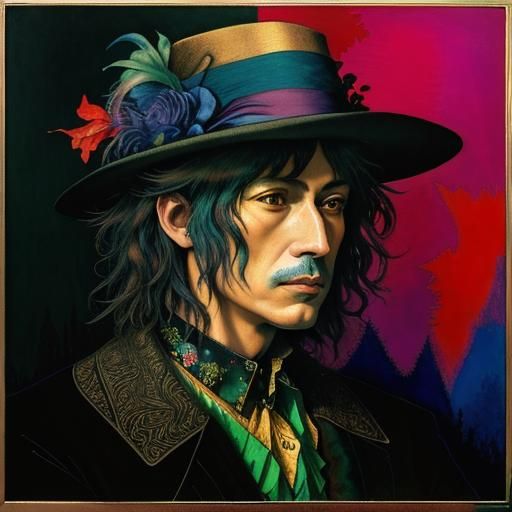 Abstract Expressionism in Cubist Dada Surrealist Style