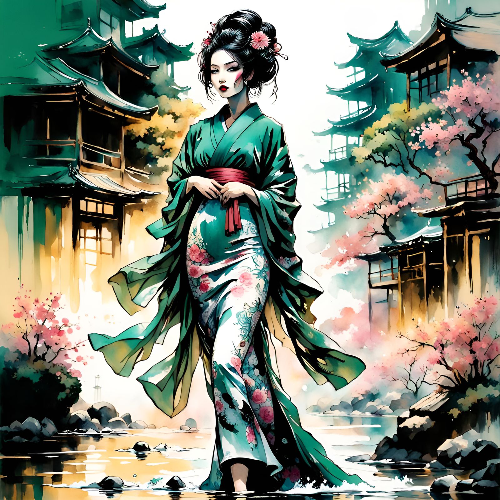 Jade Geisha #50ap, Masterplayer