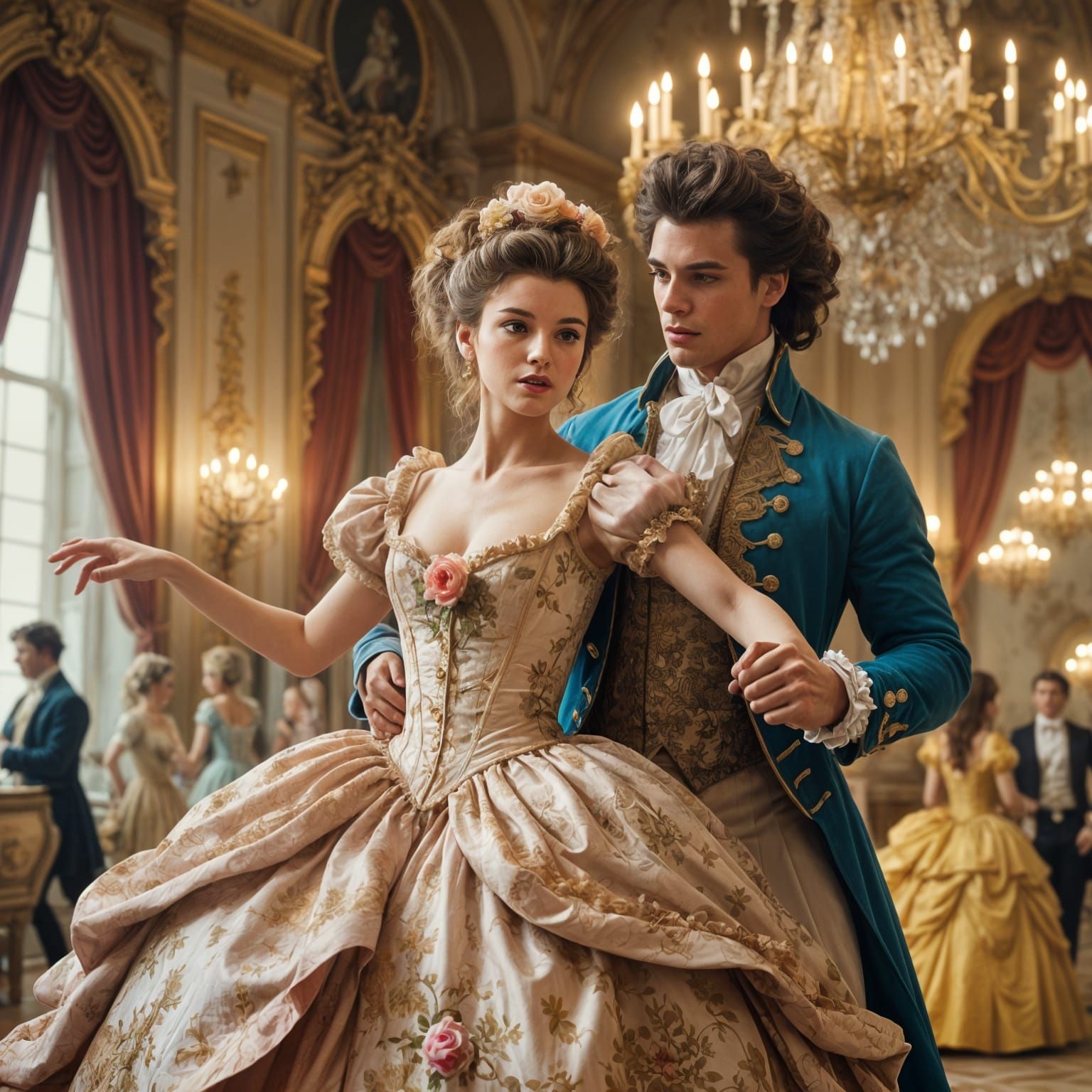 Enchanted Beauty in a Whimsical Garden