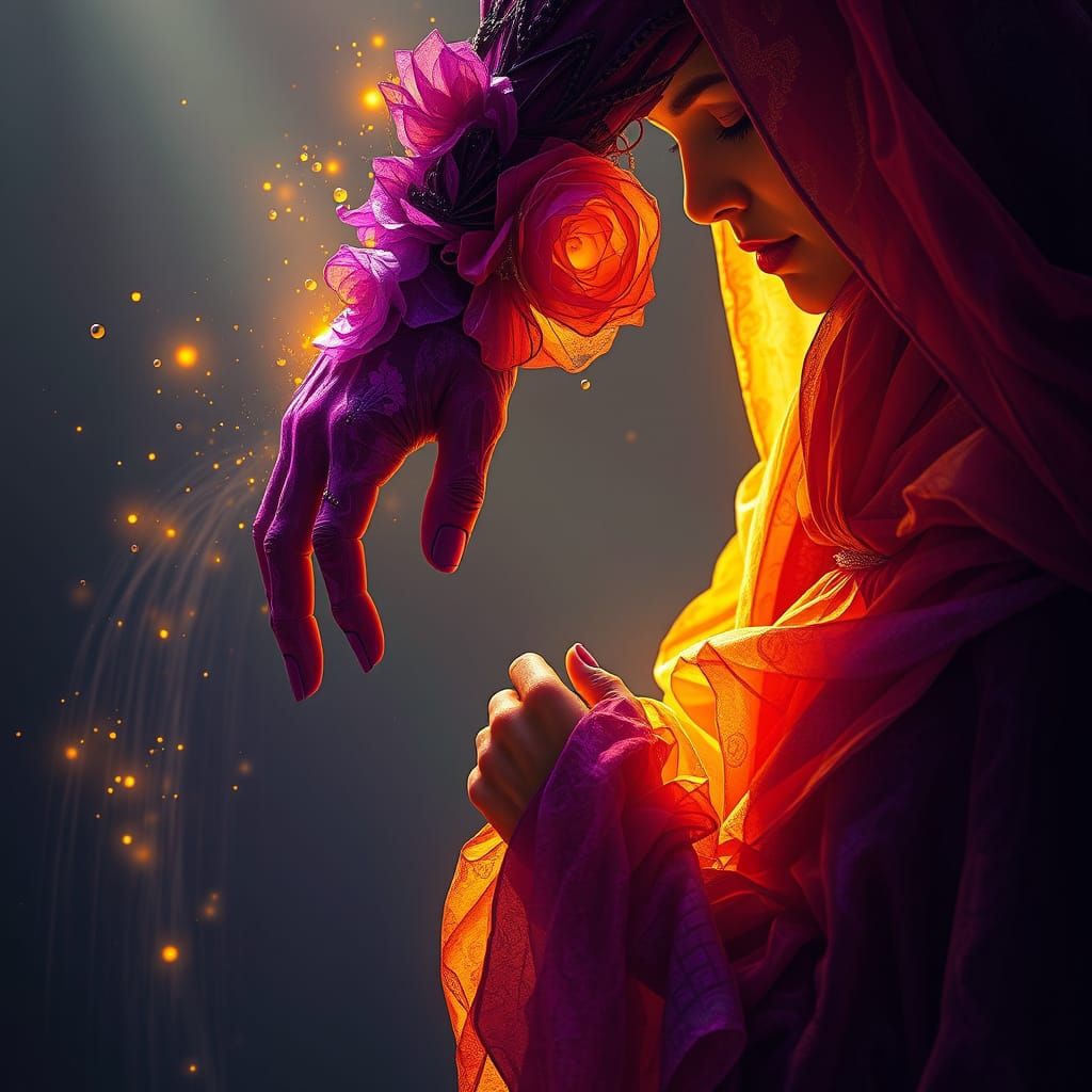 Fading Daughter: Dark Fantasy Concept Art