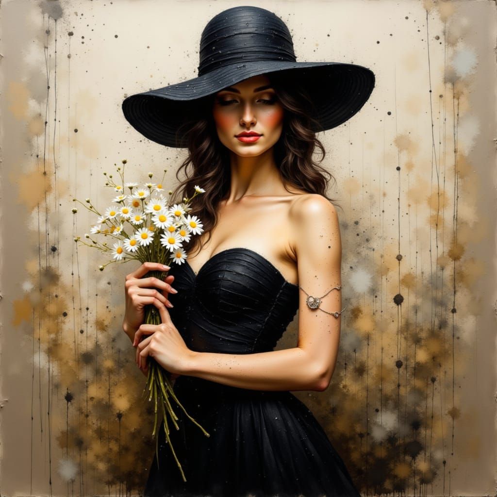 Ink splatter style fifty