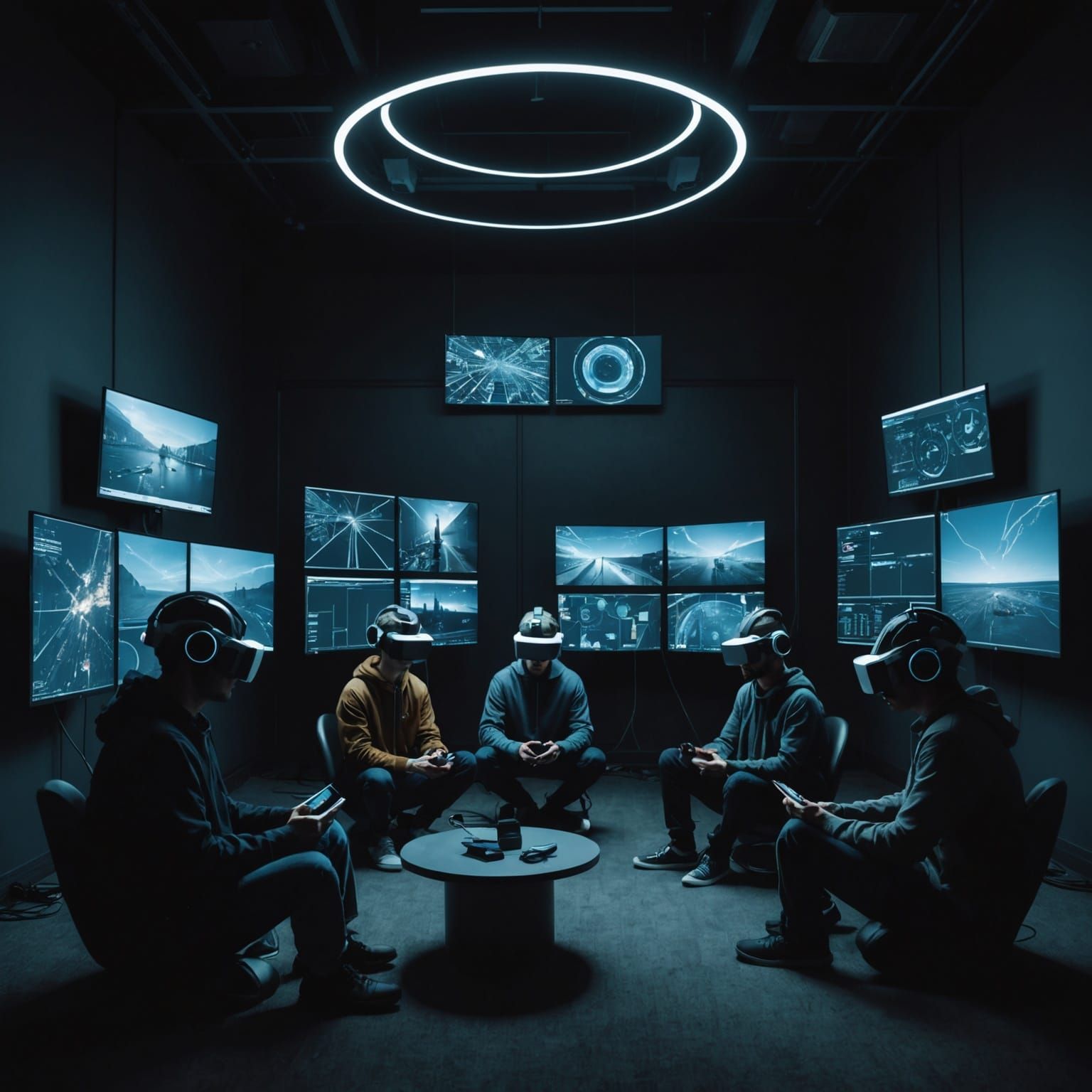 Dystopian Future: Virtual Reality in New York 2030