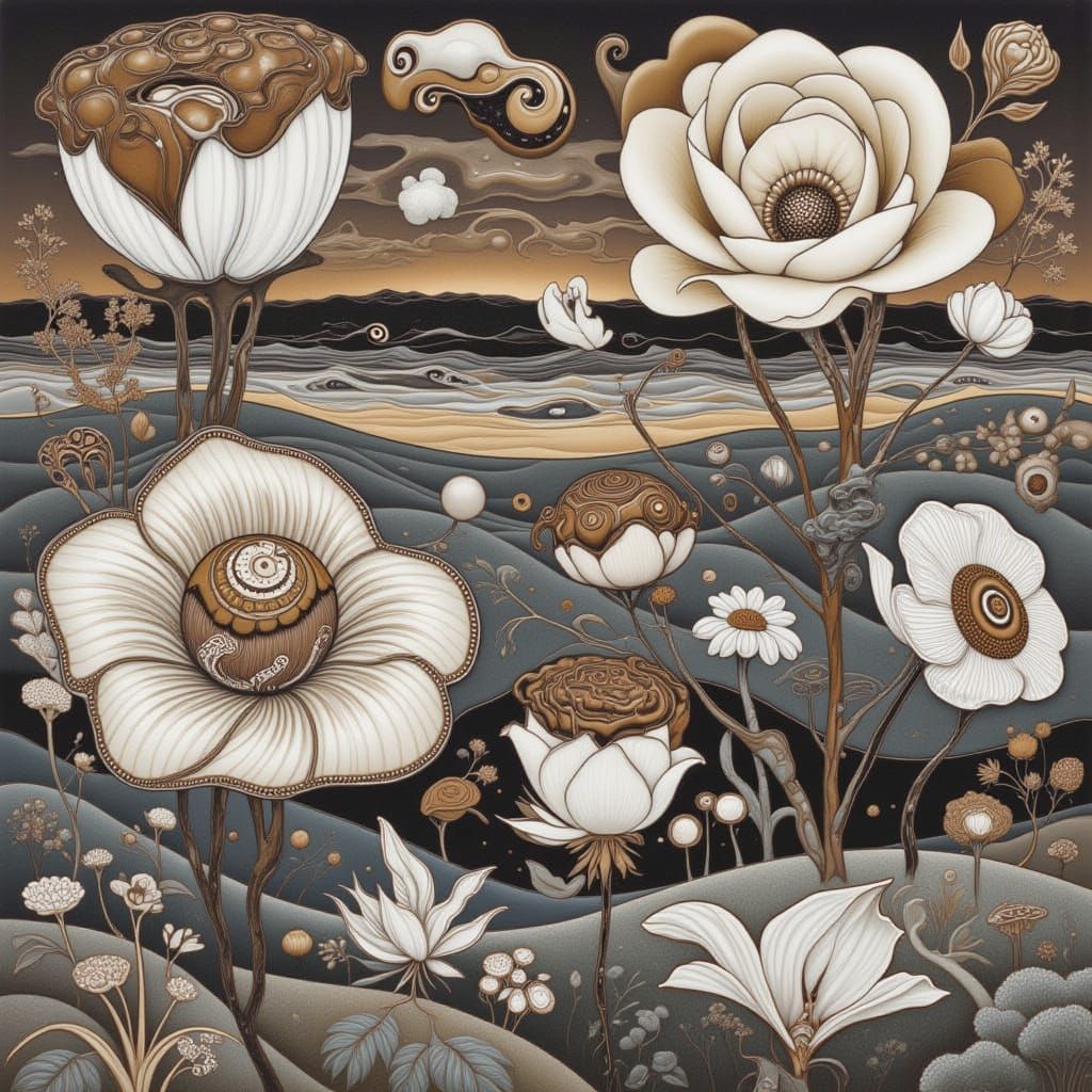 Dark Chocolate and Gold Foil Aesthetic