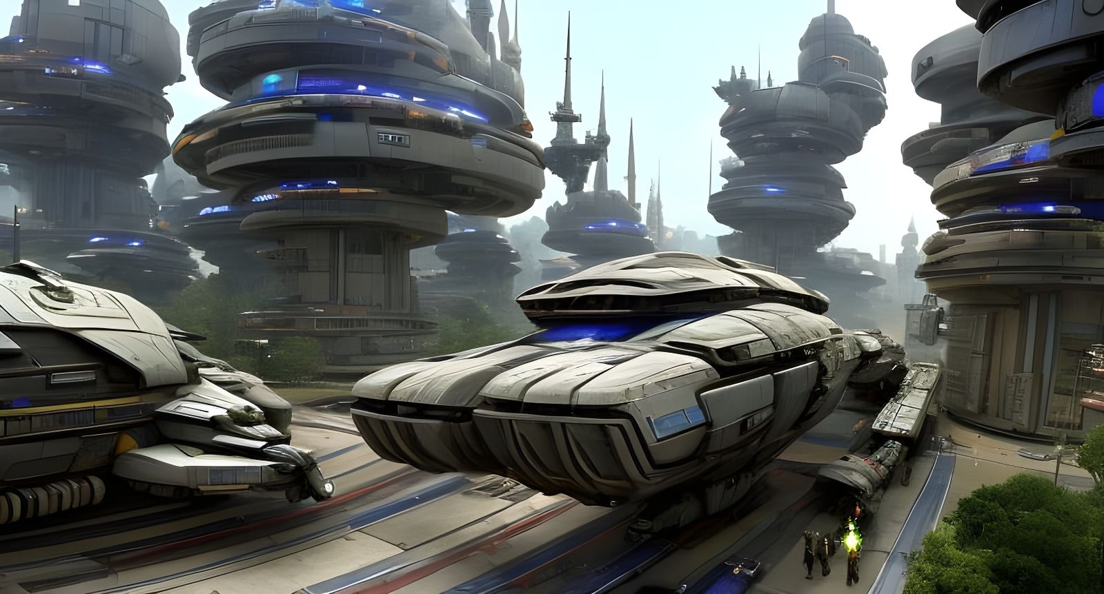 Retro Sci-Fi : Public Mass Transportation