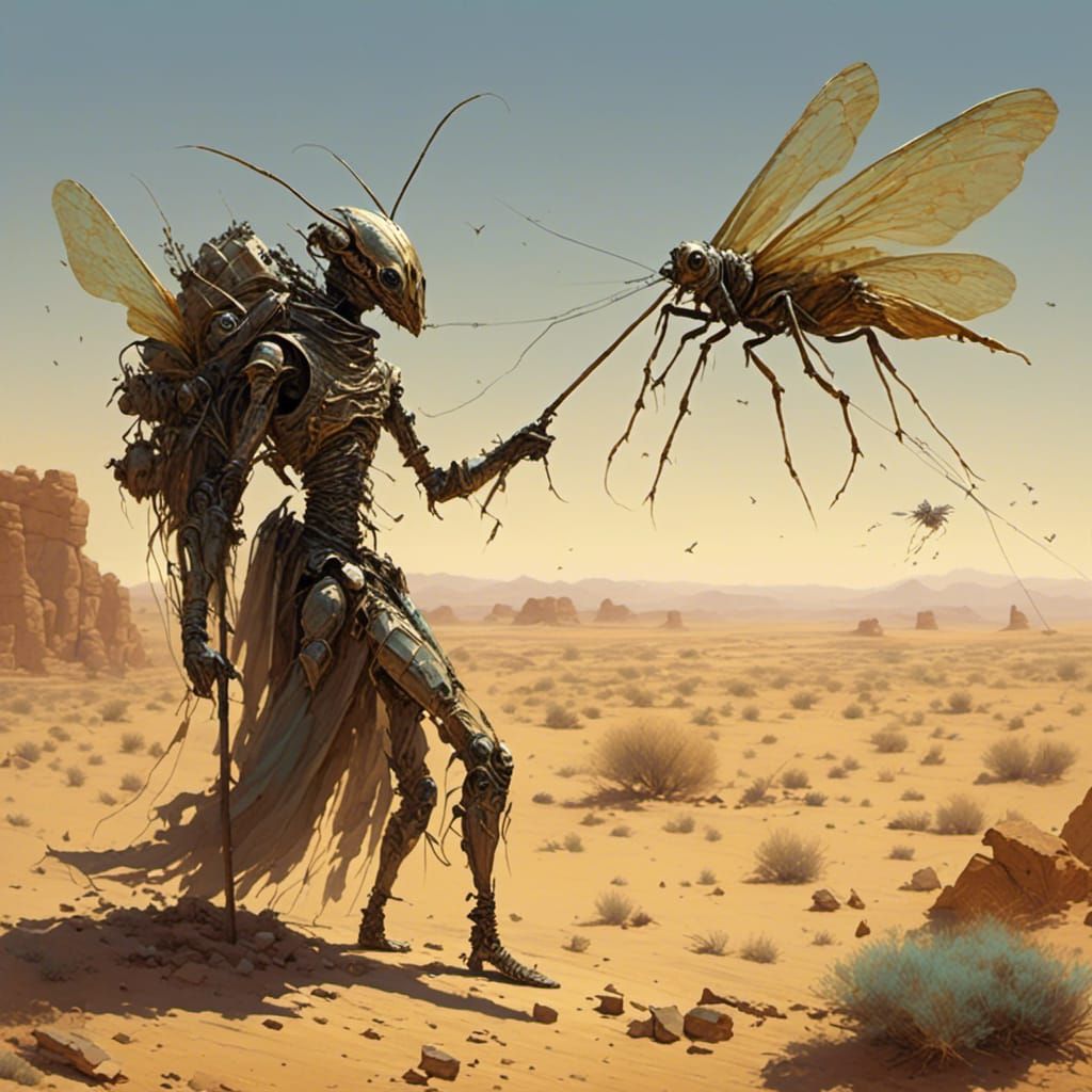 Thri-Kreen and friend