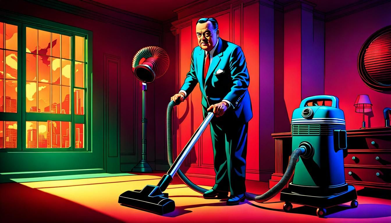 J. Edgar Hoover and the Retro Vacuum Cleaner