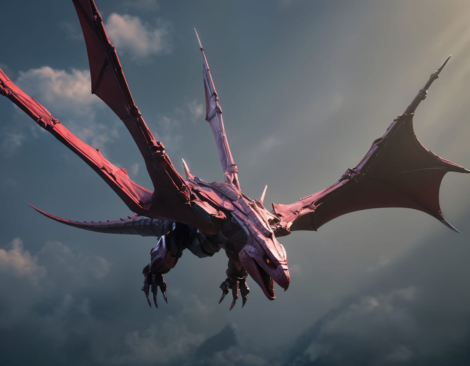 Terrorclaw Unleashed: Epic Sci-Fi Pterodactyl