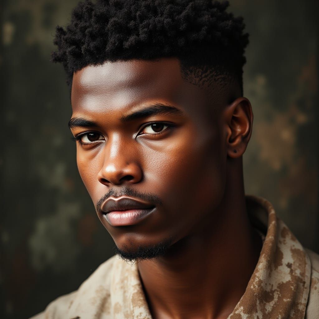 Michael B. Jordan as a Suave Warrior God