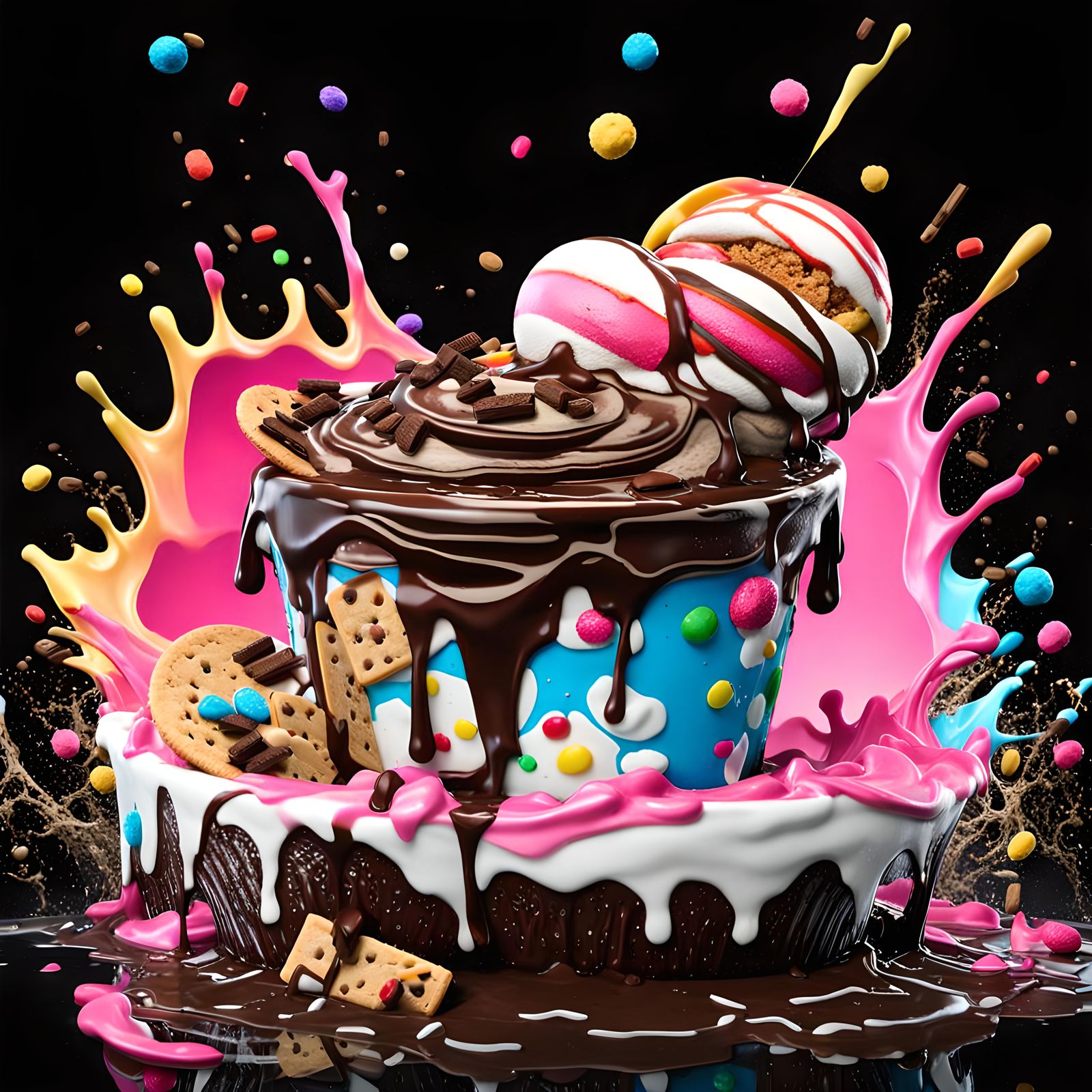 Oops Splash Of Ben and Jerry's #1.