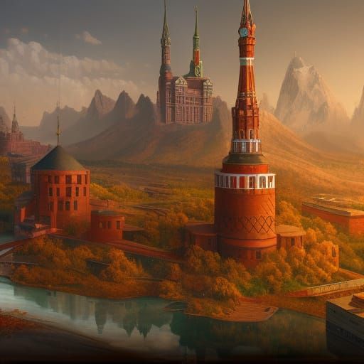 USSR: Detailed Matte Painting in Unreal Engine 5