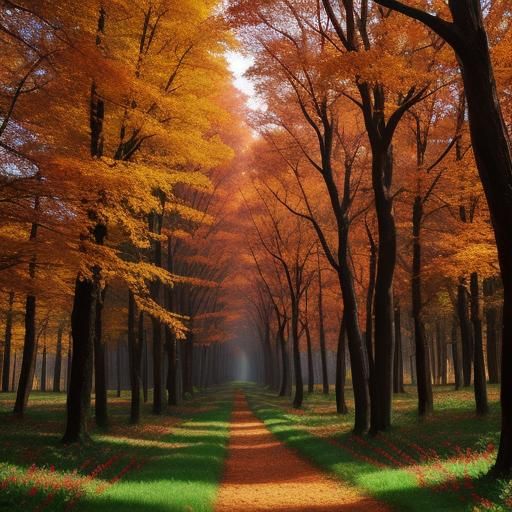 Tulip Forest Floor in Vivid Colors