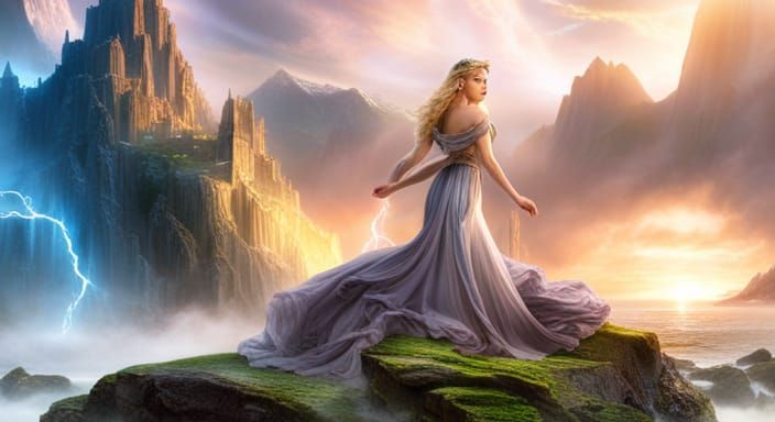 Beautiful Celtic Goddess