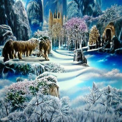 AI Image of Narnia