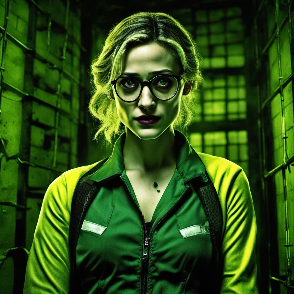 "Hello, Dr. Quinzel."