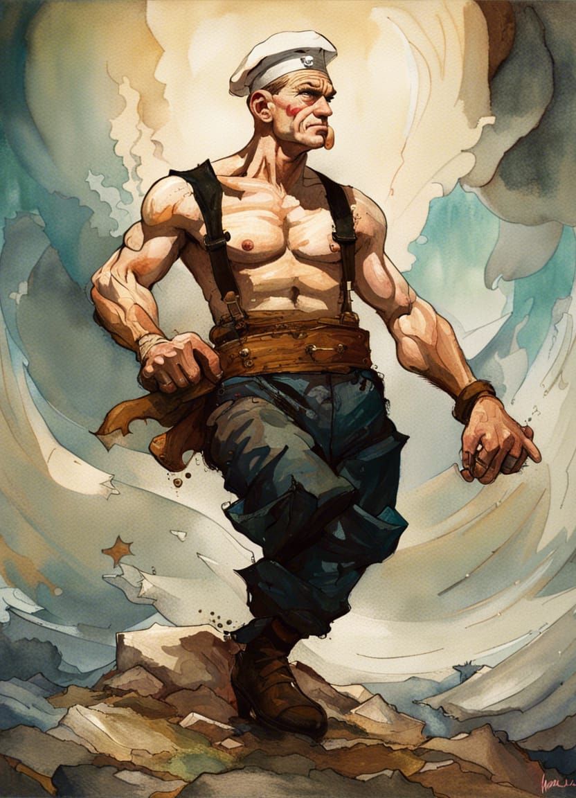 Popeye the sailor man