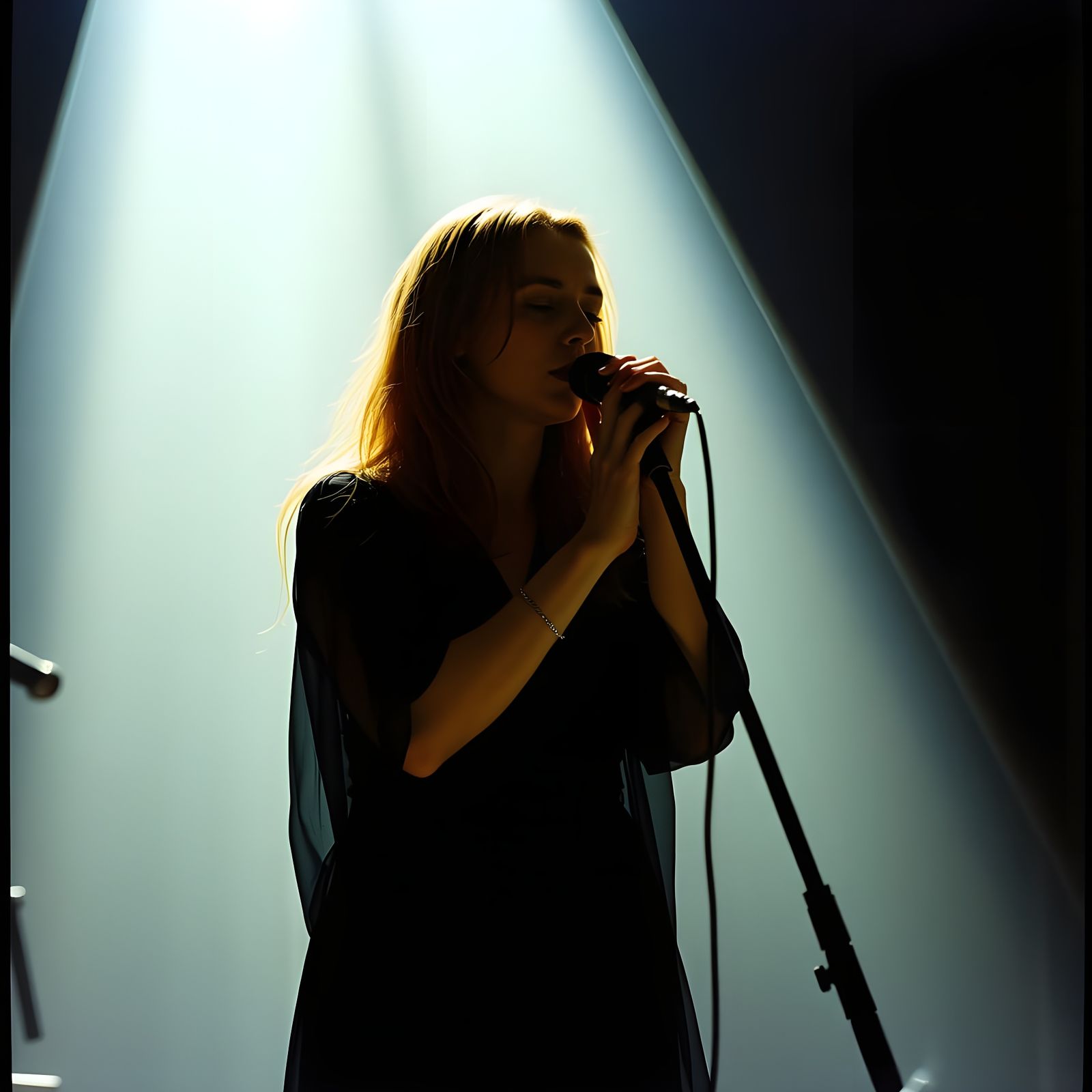 Cinematic Portrait of Loreena McKennitt on Film