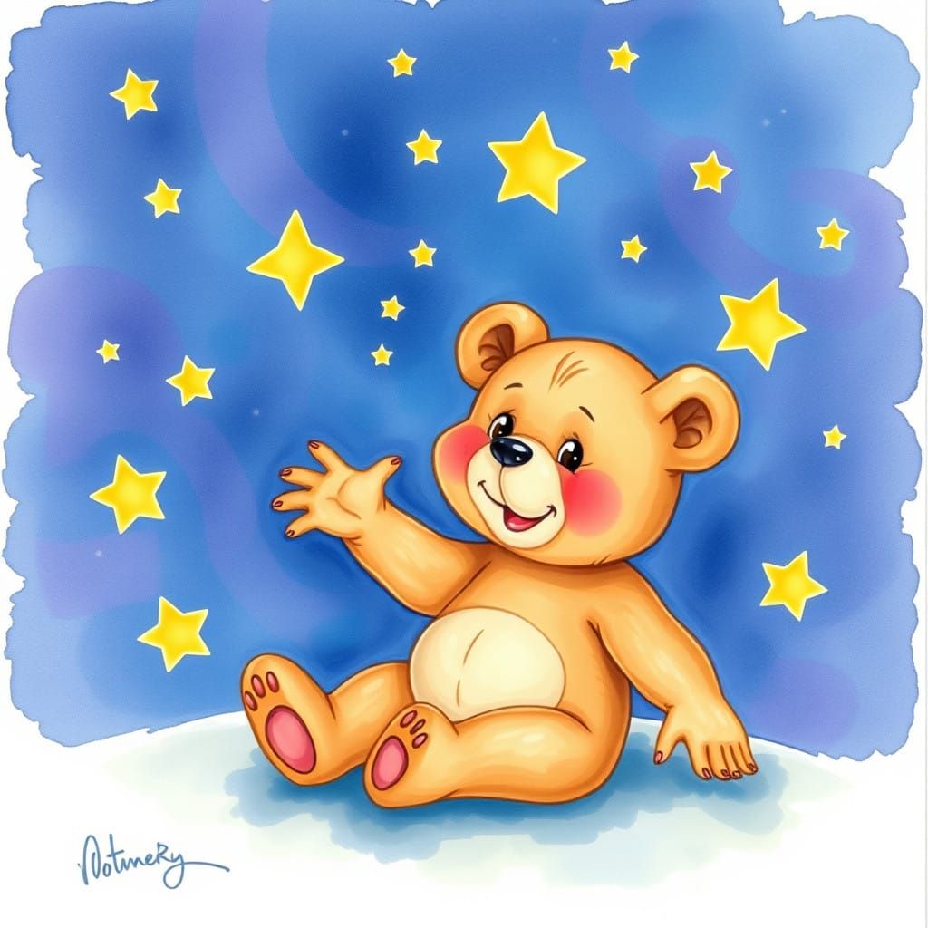 Storybook Teddy Bear