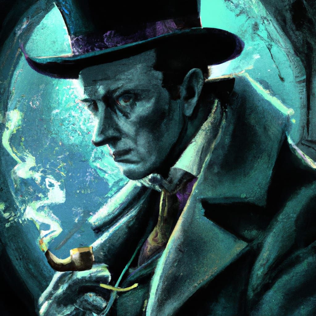 Terrifyingly Beautiful Professor Moriarty Artwork