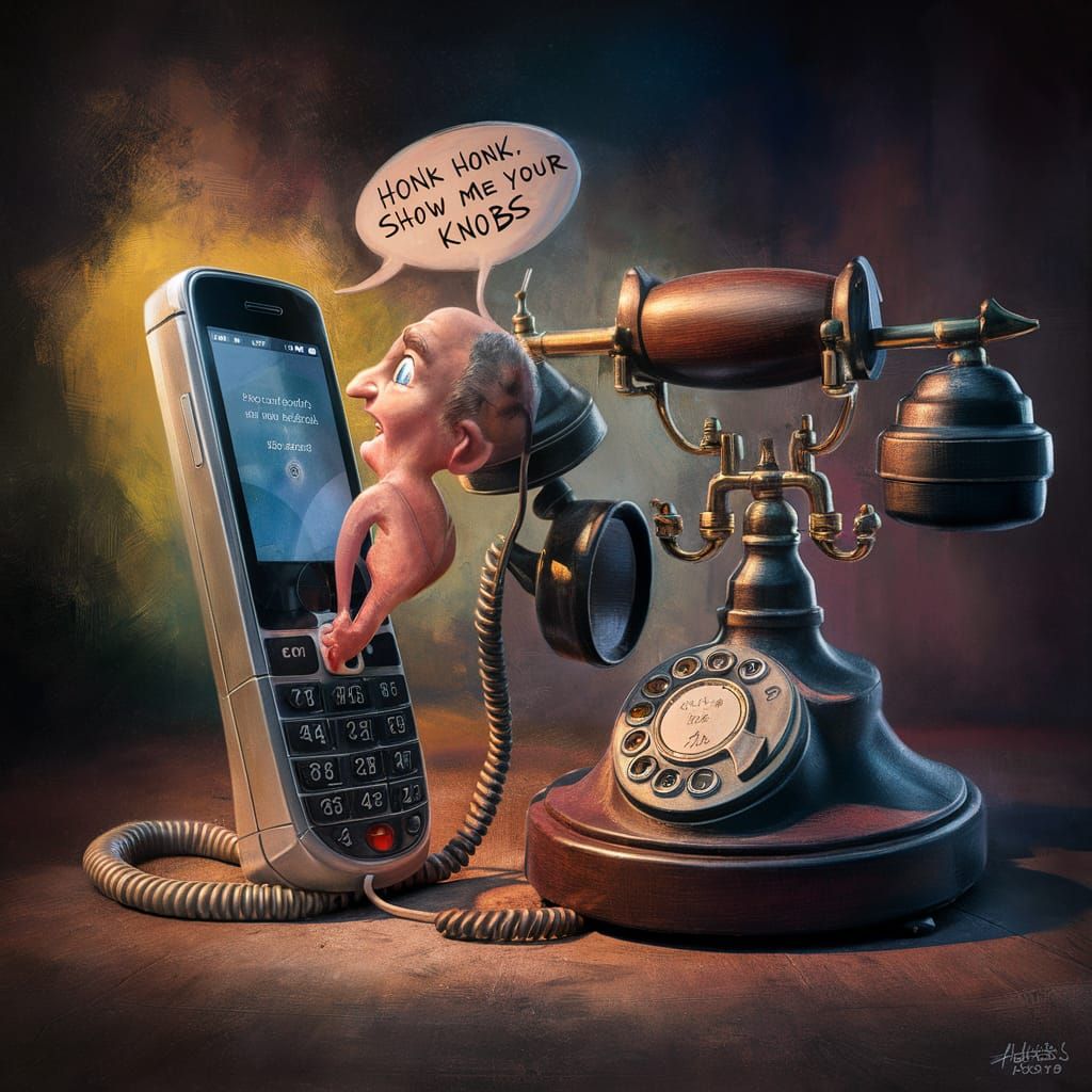 An obscene scene seen by Sean