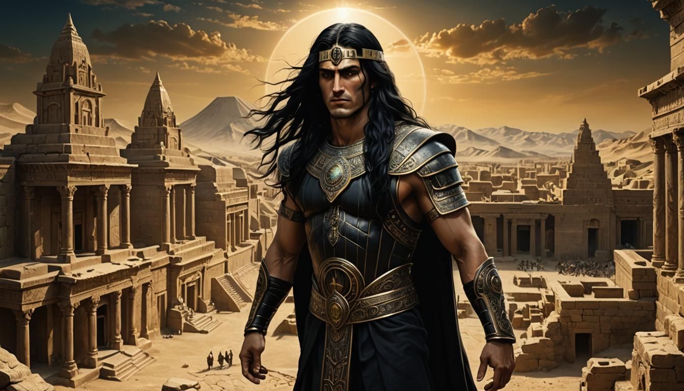 Young God Marduk in Ancient Mesopotamia